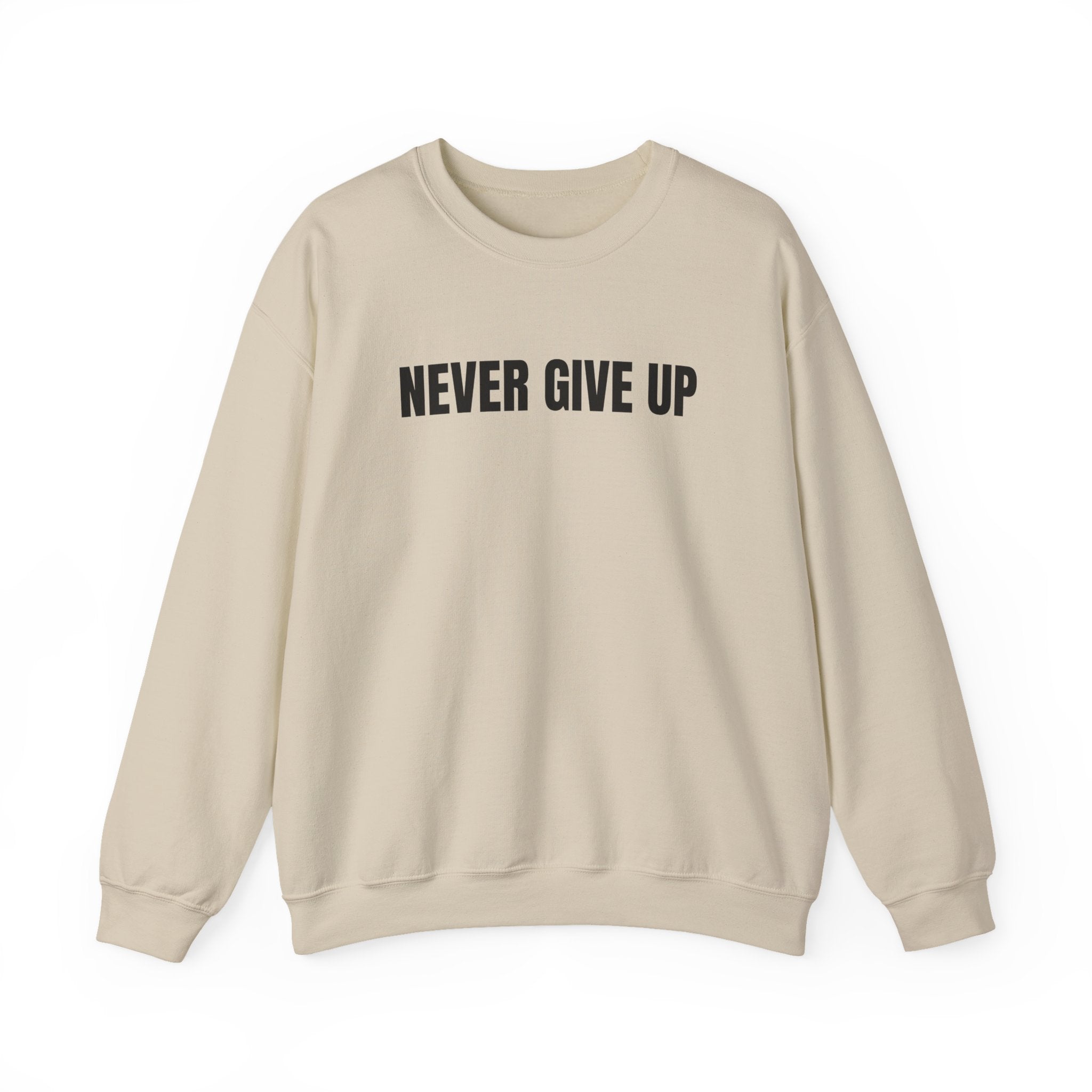 Never Give Up Sweatshirt