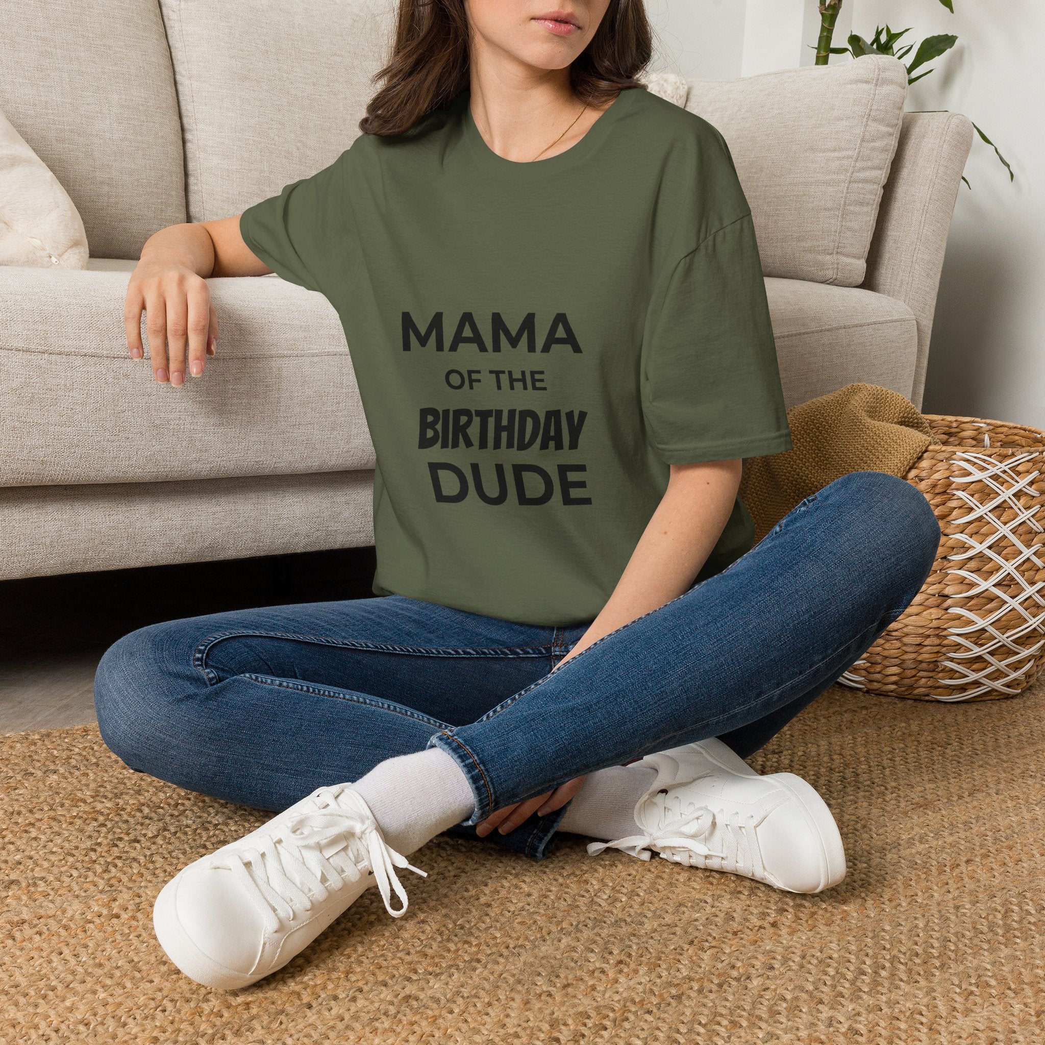 Mama of the Birthday Dude T-Shirt