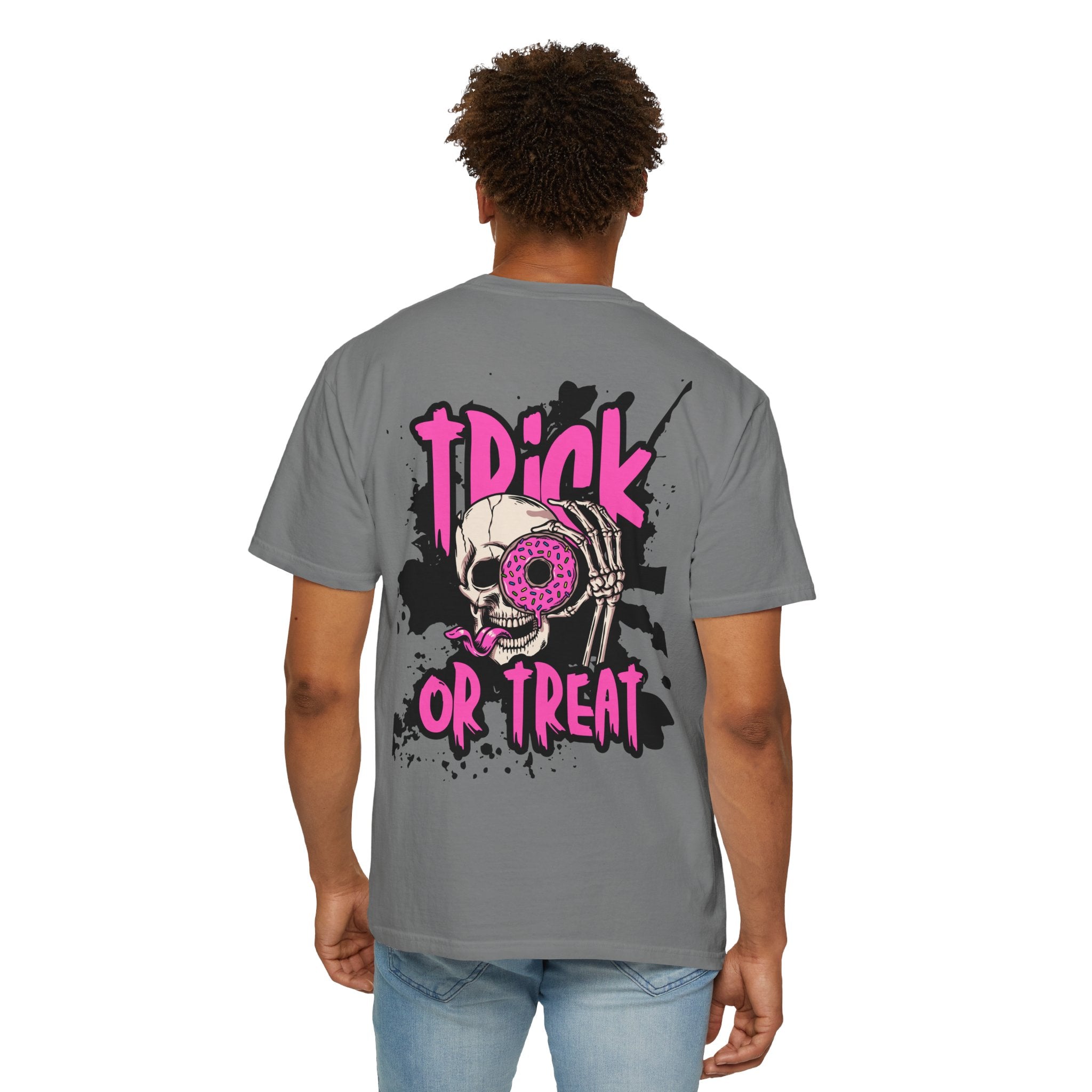 Donut Skull "Trick or Treat" T-Shirt