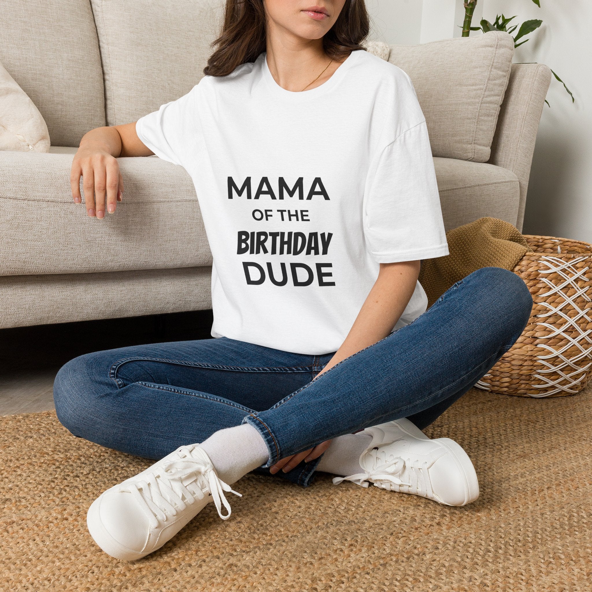 Mama of the Birthday Dude T-Shirt