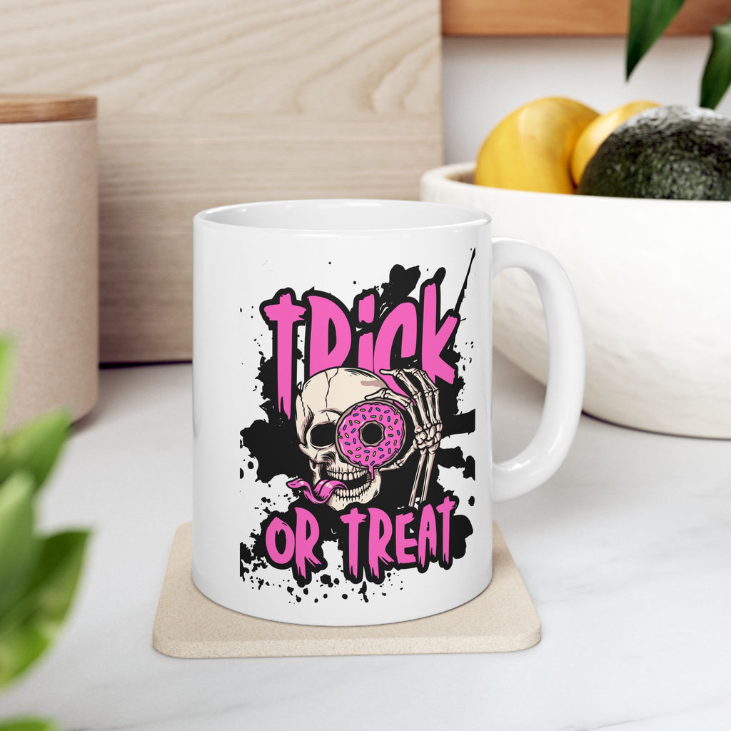 Donut Trick or Treat Coffee Cup